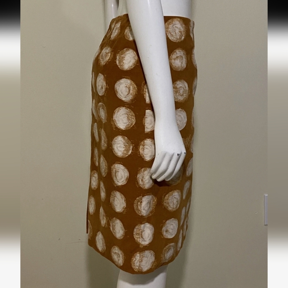 Anthropology MAEVE Polka Dot Pencil Skirt Sz 10 - Picture 4 of 8